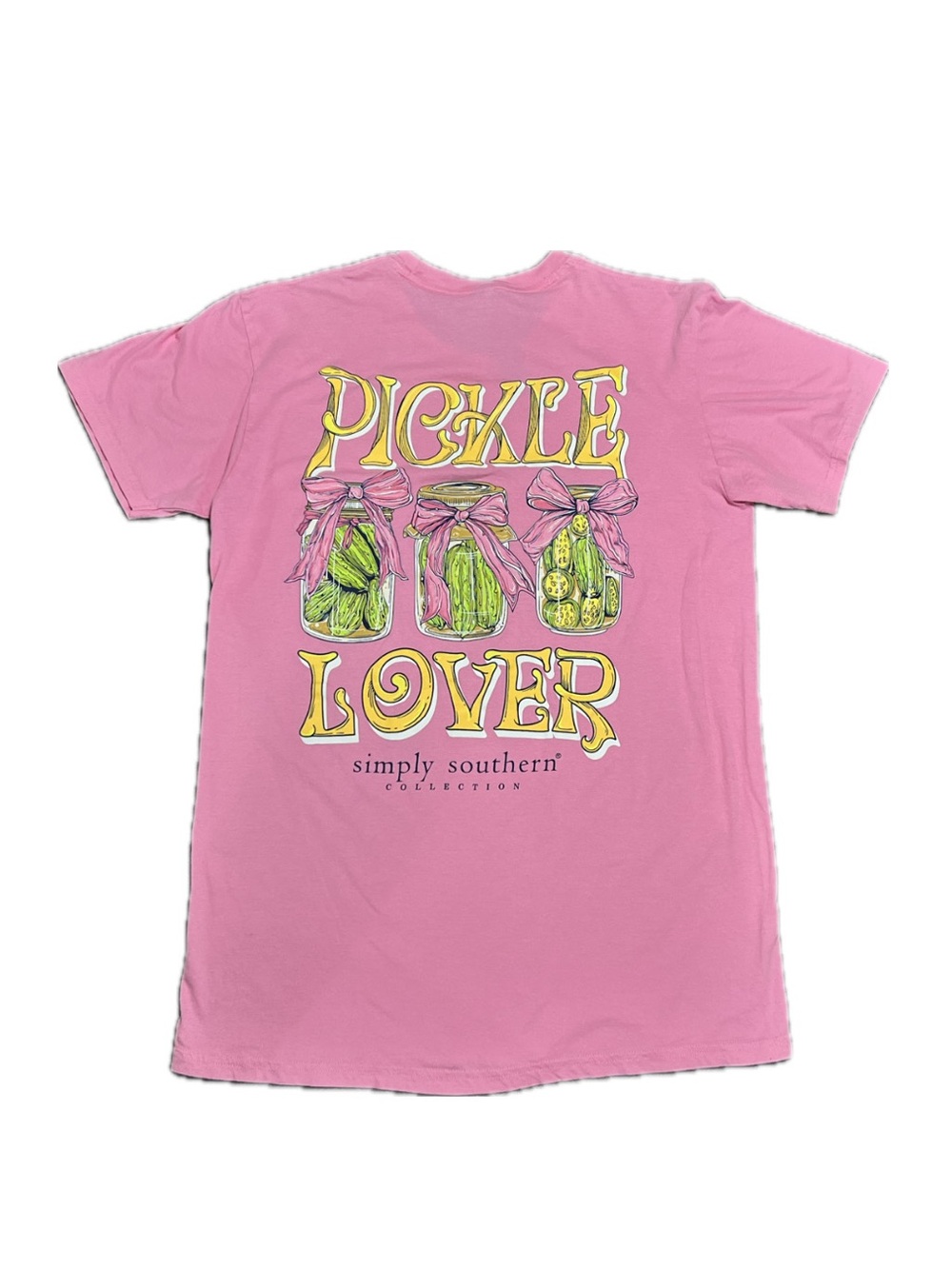 Simply Southern Pink "Pickle Lover" Graphic Tee